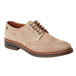 Base London Mens Hatfield Classic Leather Brogues / Sand